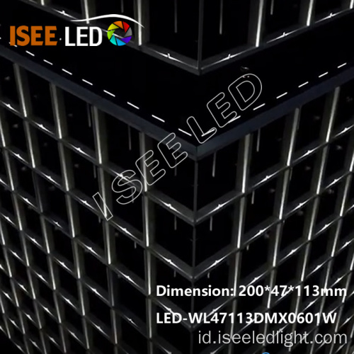 DMX LED Window Lights Untuk Penerangan Bangunan